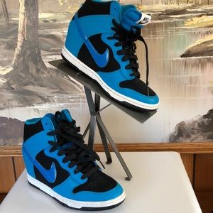 Authentic Rare NIKE Dunk High Women’s US 6.5 Wedge